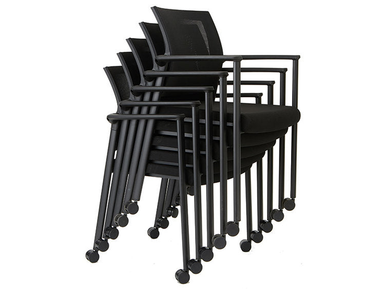 Heartland Smarti-MP Guest Chair with Arms and Casters