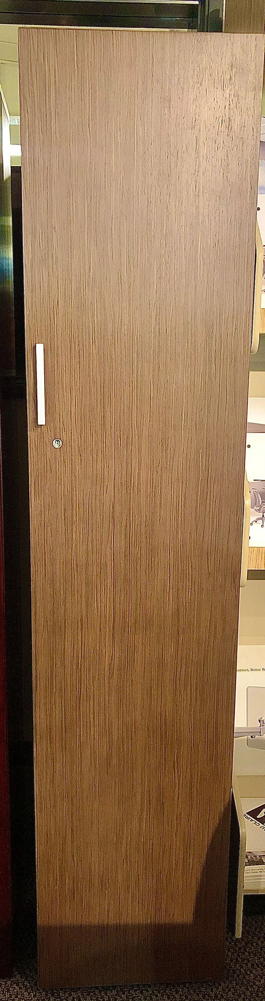 Used OFS Storage Locker in Walnut Laminate