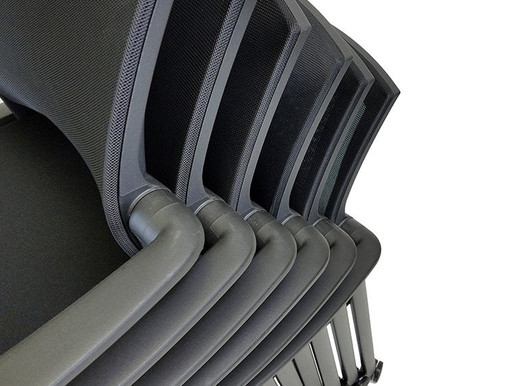 Heartland Smarti-MP Guest Chair with Arms and Casters