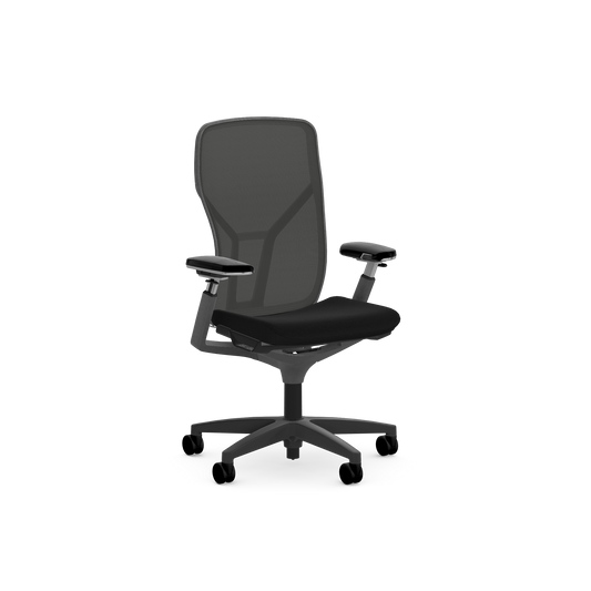 Allsteel Acuity Task Chair with Gr. 1 Centurion Black Slate Seat - DEMO SALE