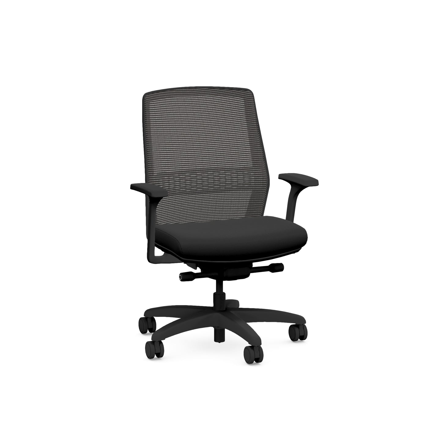 Allsteel Lyric Large & Tall Task Chair Gr. 1 Optic Starry Night OP11 Seat- DEMO SALE