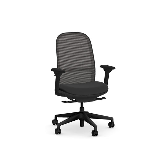 Allsteel O6 Task Chair with Gr. 1 Centurion Black CU10 Seat - DEMO SALE