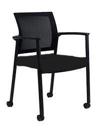 Heartland Smarti-MP Guest Chair with Arms and Casters