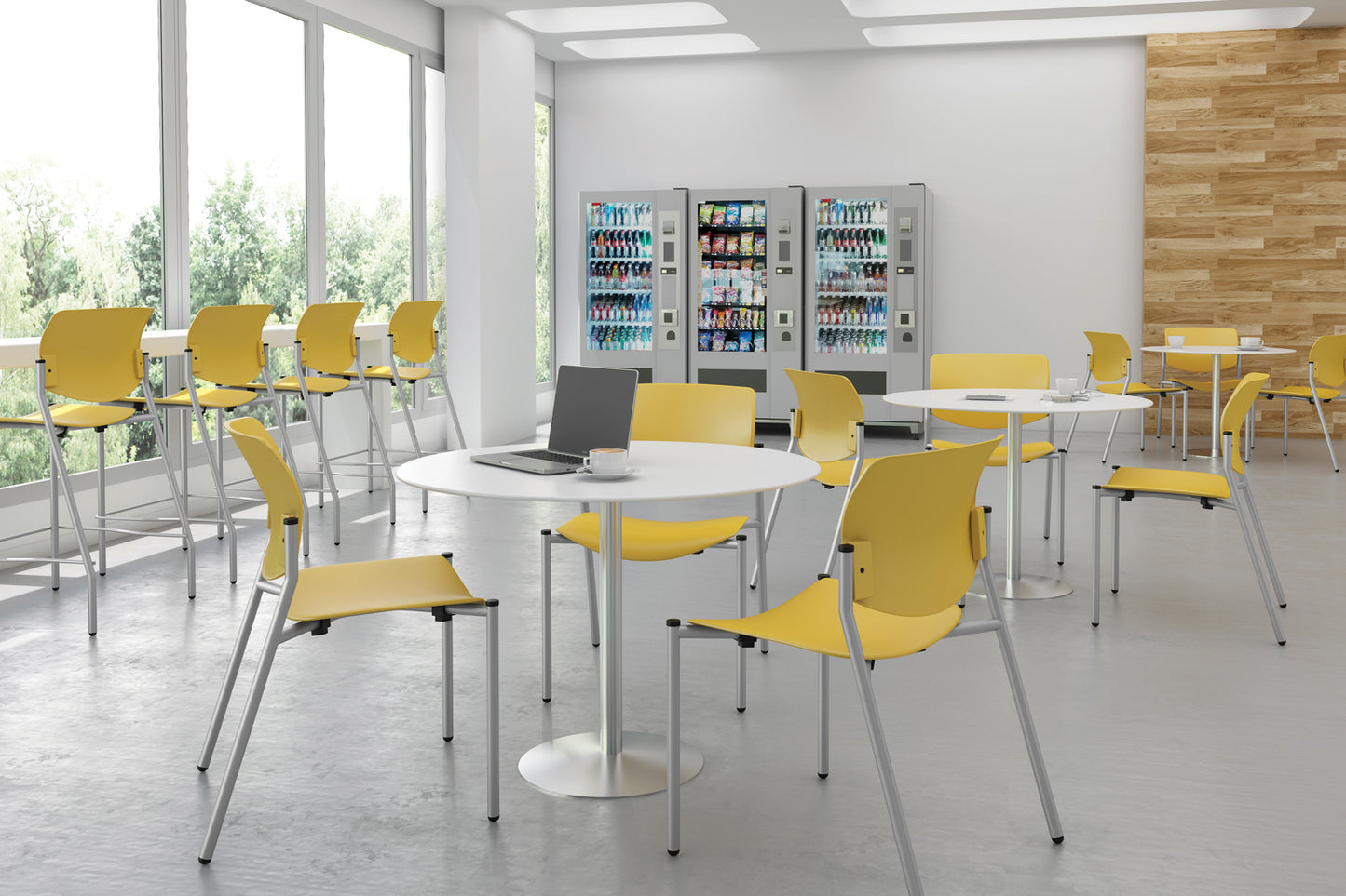 9 to 5 Seating Shuttle 1210 Armless Plastic Stack Chair