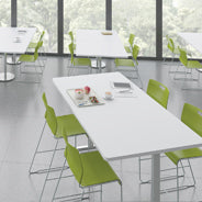 9 to 5 Seating Kelley 1060 Armless Plastic Stack Chair