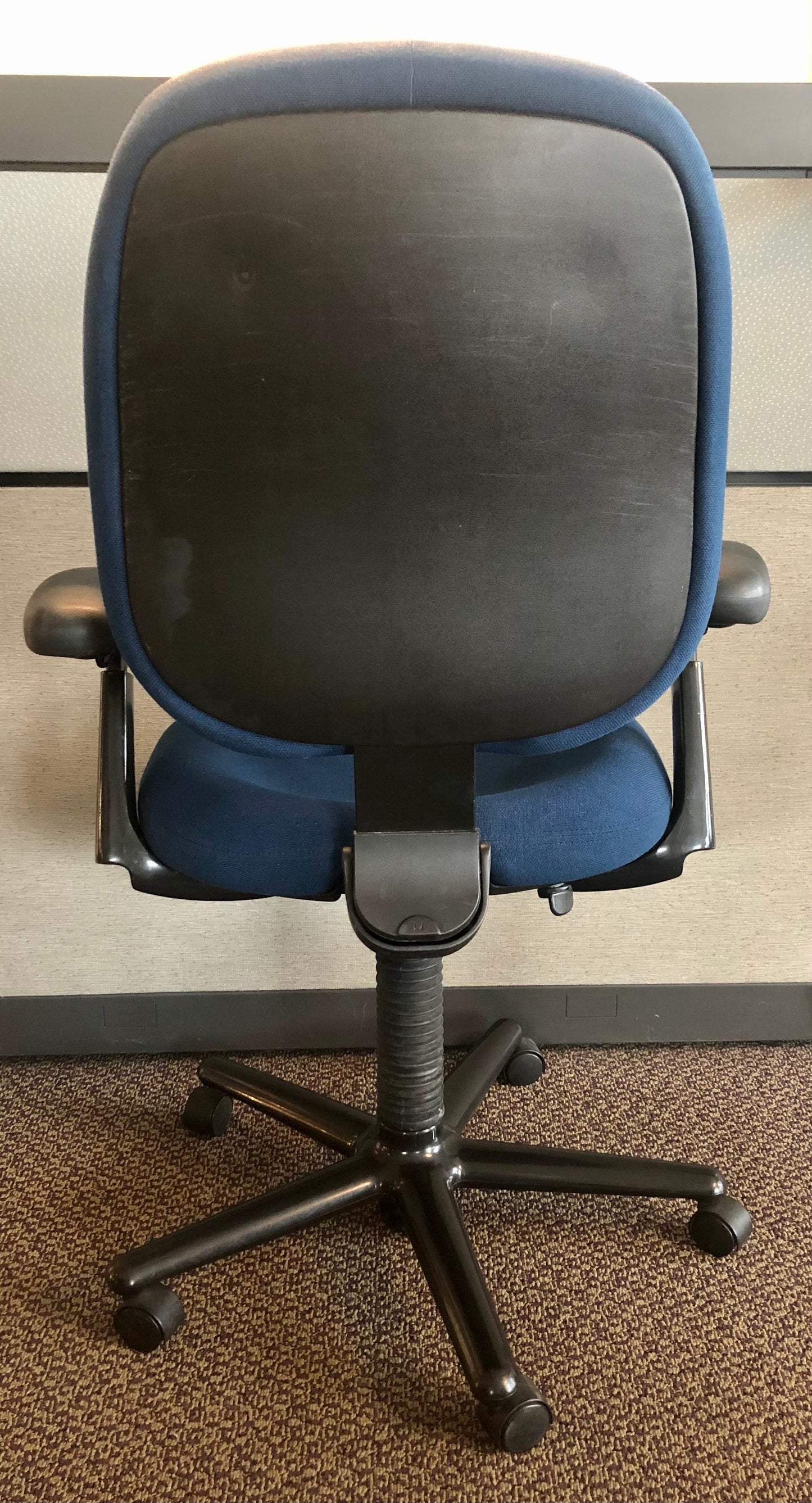 Used Herman Miller Ergon Task Chair - Blue Upholstery